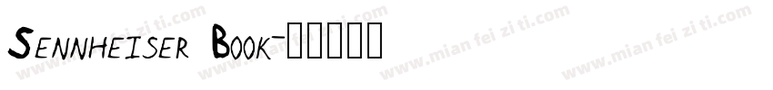 Sennheiser Book字体转换